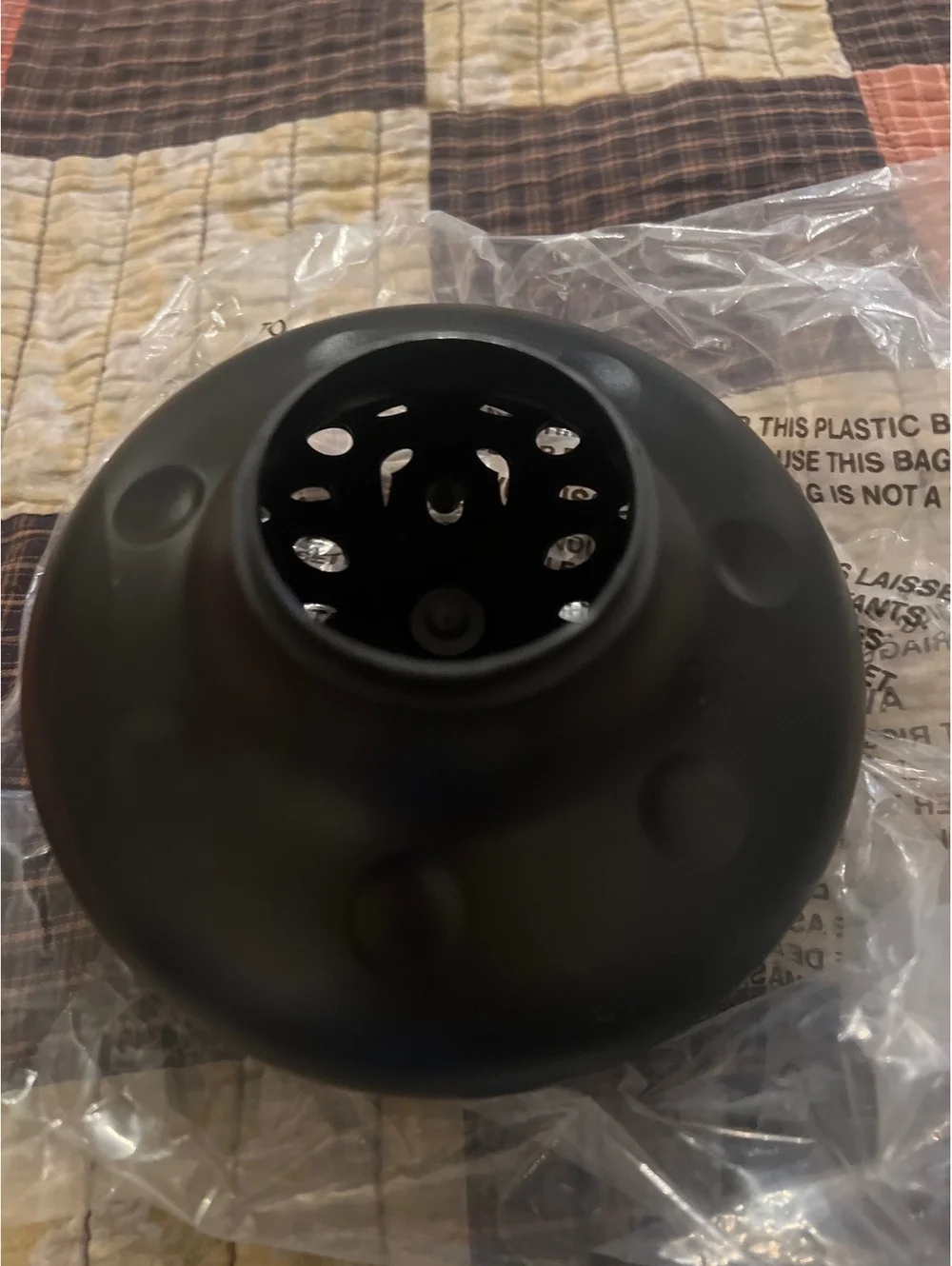 Black Hair Diffuser Attachment for Hair Dryer
